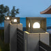 Durable Stainless Steel & Acrylic Solar Deck Post Lights with LED, Waterproof, Auto-Charging, No Wiring Needed, Perfect for Garden & Outdoor Pillars-ErisView-2