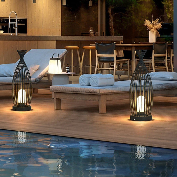 Durable Stainless Steel Landscape Lighting with Creative Design, Frosted Body, and High Light Transmission for a Warm, Romantic Courtyard Atmosphere-ErisView-24