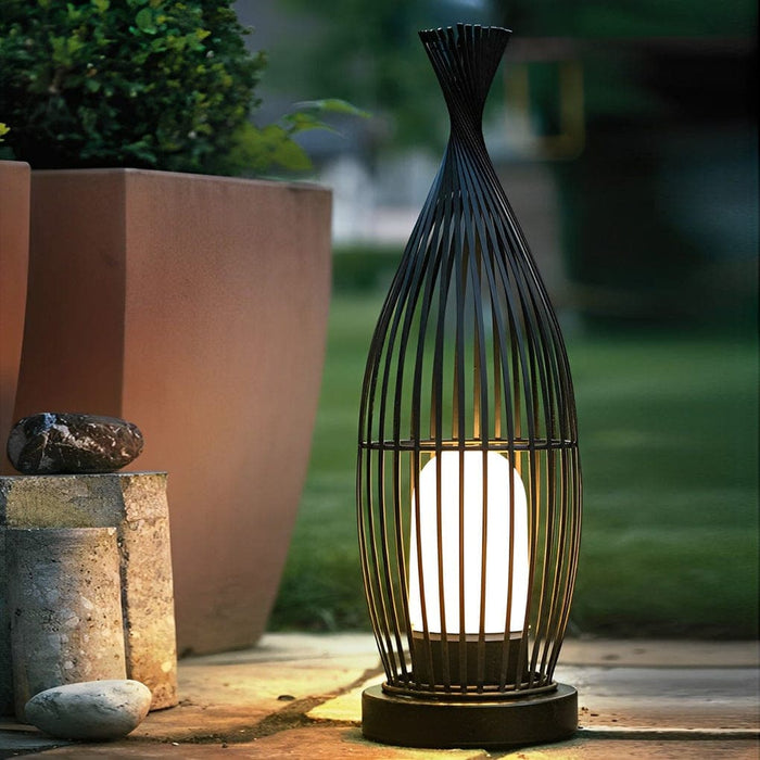 Durable Stainless Steel Landscape Lighting with Creative Design, Frosted Body, and High Light Transmission for a Warm, Romantic Courtyard Atmosphere-ErisView-2