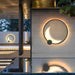 Durable Stainless Steel Moon Shape LED Wall Lamp, Rust-Resistant, Energy-Saving, Warm Light for Outdoor Use, Long-Lasting and Stylish Design-ErisView-15