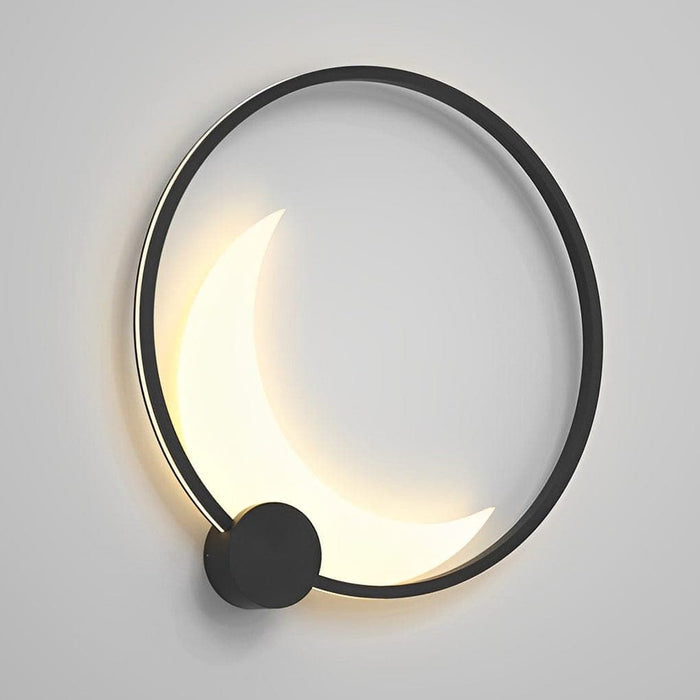 Durable Stainless Steel Moon Shape LED Wall Lamp, Rust-Resistant, Energy-Saving, Warm Light for Outdoor Use, Long-Lasting and Stylish Design-ErisView-9