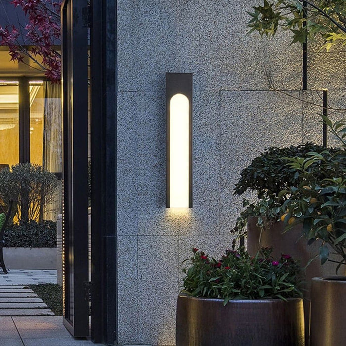 Durable Stainless Steel Outdoor Wall Lamp with Acrylic Lampshade, Modern, Waterproof, Energy-Saving, and Rust-Resistant for Stylish Landscape Lighting-ErisView-11