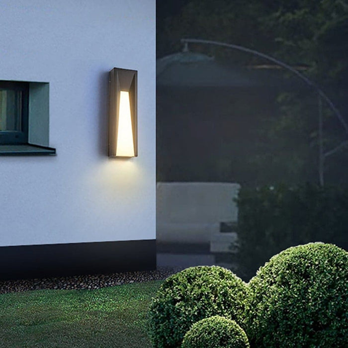 Durable Stainless Steel Outdoor Wall Lamp with Acrylic Lampshade, Modern, Waterproof, Energy-Saving, and Rust-Resistant for Stylish Landscape Lighting-ErisView-3