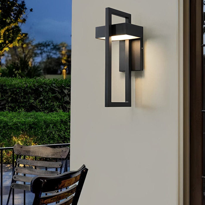 Durable Stainless Steel Outdoor Wall Lamp with Waterproof Acrylic Lampshade, IP65 Rated for Garden, Aisle, and Doorway Lighting-ErisView-18