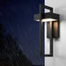 Durable Stainless Steel Outdoor Wall Lamp with Waterproof Acrylic Lampshade, IP65 Rated for Garden, Aisle, and Doorway Lighting-ErisView-4