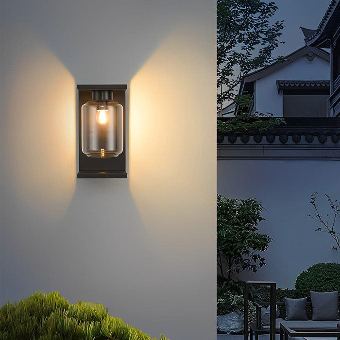 Durable Stainless Steel Outdoor Wall Lights, Waterproof, Rustproof, High Light Transmittance, Wired & Solar Options with Remote Control-ErisView-3