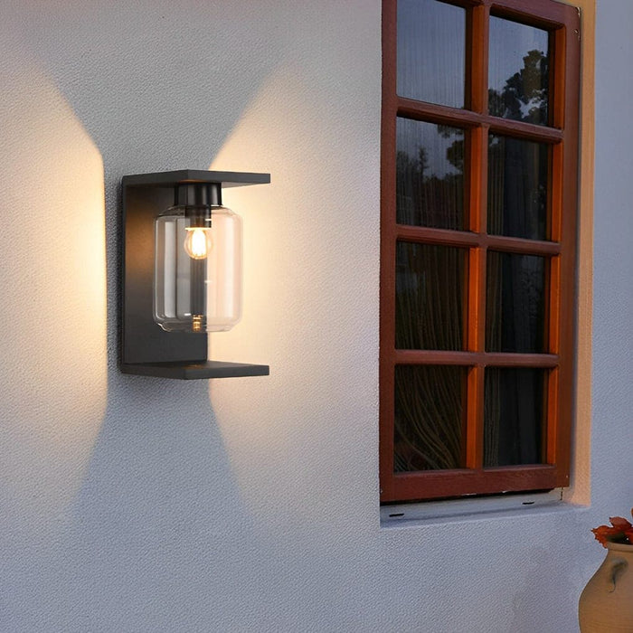 Durable Stainless Steel Outdoor Wall Lights, Waterproof, Rustproof, High Light Transmittance, Wired & Solar Options with Remote Control-ErisView-1