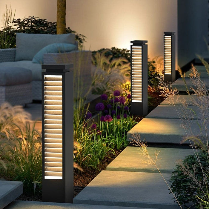 Durable Stainless Steel Pathway Lights with Built-in LED, Waterproof and Rust-Proof, Ideal for Patios, Gardens, and Outdoor Spaces-ErisView-14