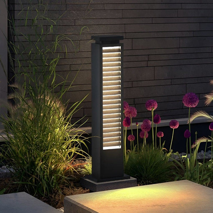 Durable Stainless Steel Pathway Lights with Built-in LED, Waterproof and Rust-Proof, Ideal for Patios, Gardens, and Outdoor Spaces-ErisView-2