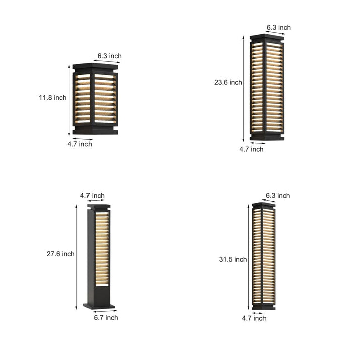 Durable Stainless Steel Pathway Lights with Built-in LED, Waterproof and Rust-Proof, Ideal for Patios, Gardens, and Outdoor Spaces-ErisView-9