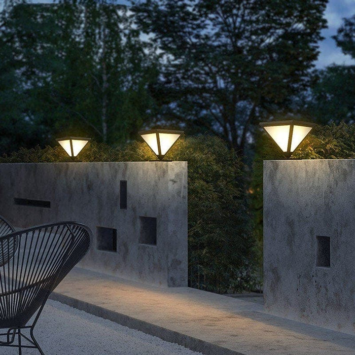 Durable Stainless Steel Solar Garden Lights, Rust Proof, Energy Efficient Outdoor Post Lights for Walkways and Garden Paths, Classic Design-ErisView-13