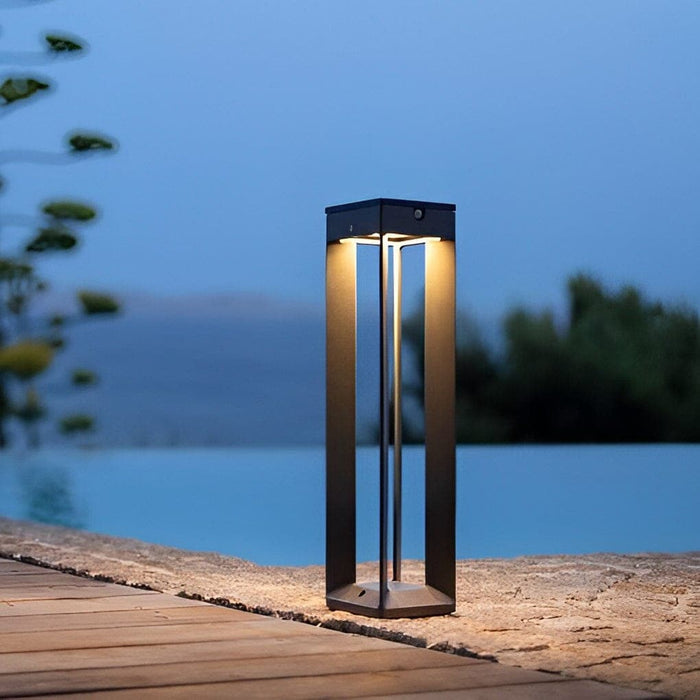 Durable Stainless Steel Solar Pathway Light, No Wiring Needed, Automatic Day/Night Operation, Multiple Heights, Waterproof & Rustproof-ErisView-11