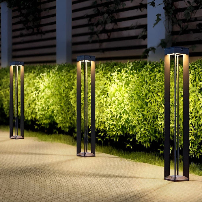 Durable Stainless Steel Solar Pathway Light, No Wiring Needed, Automatic Day/Night Operation, Multiple Heights, Waterproof & Rustproof-ErisView-14