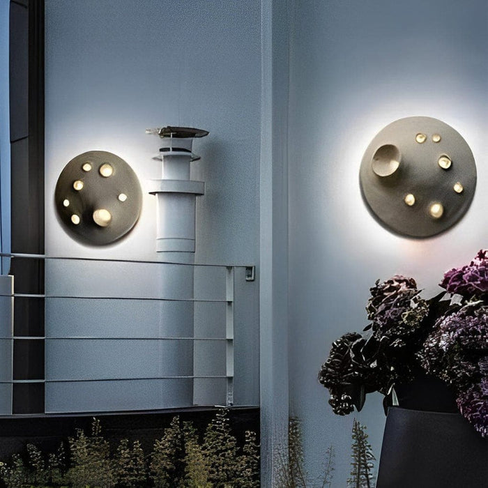 Durable Stone Wall Sconces with Built-in LED, Unique Design, and Long-Lasting Battery Life for Outdoor Lighting and Decoration-ErisView-6