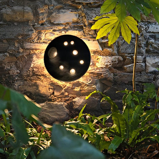 Durable Stone Wall Sconces with Built-in LED, Unique Design, and Long-Lasting Battery Life for Outdoor Lighting and Decoration-ErisView-1