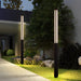 Durable Waterproof Aluminum Garden Lamp Post with Energy-Efficient LED Light and High Transmittance Shade for Villas, Gardens, and Lawns-ErisView-14