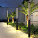 Durable Waterproof Aluminum Garden Lamp Post with Energy-Efficient LED Light and High Transmittance Shade for Villas, Gardens, and Lawns-ErisView-3