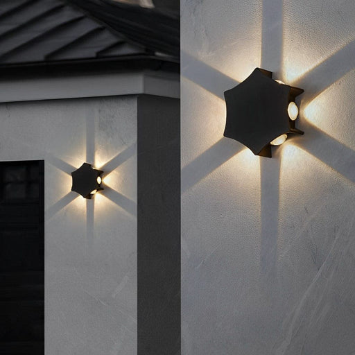 Durable Waterproof Die-Cast Aluminum LED Wall Lamp for Indoor & Outdoor Use, Energy Saving, Rustproof, Easy Installation, Modern Light Effects-ErisView-1