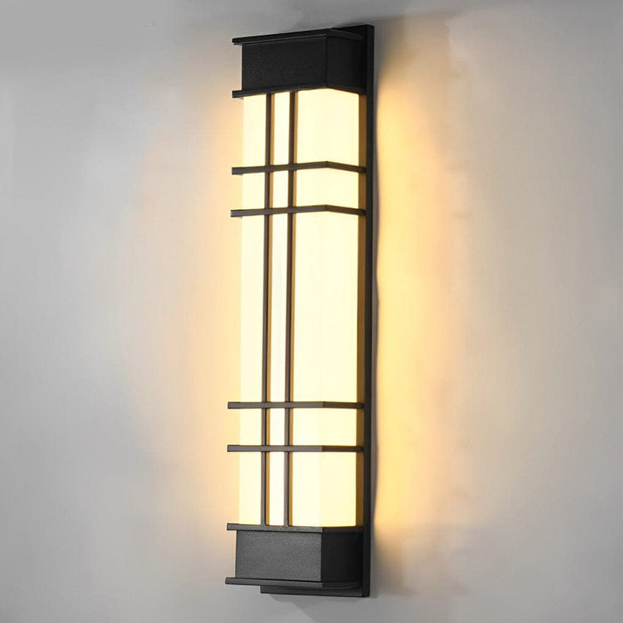 Durable Waterproof Galvanized Outdoor Wall Light with Classic Black Finish for Garden, Garage, Porch, and Security Lighting-ErisView-9