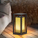 Durable Waterproof Galvanized Sheet Lawn Lamp, High-Temperature Resistant, Rust-Proof, Ideal for Garden, Pathway, Patio, and Outdoor Decor-ErisView-12