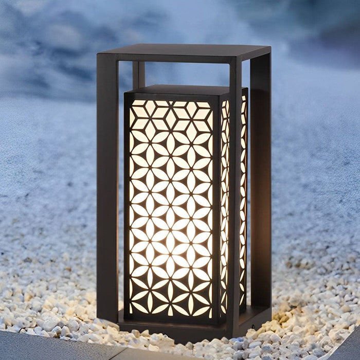 Durable Waterproof Lawn Lamp with High Light Transmittance, Ideal for Outdoor Lighting, Creating a Warm Atmosphere and Ensuring Nighttime Safety-ErisView-8