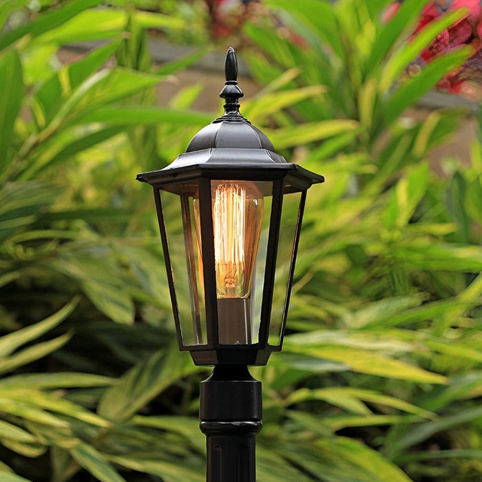 Durable Waterproof Outdoor Pathway Light with High Transmittance Glass Lampshade for Patios, Lawns, and Gardens, Easy to Install and Rustproof-ErisView-7