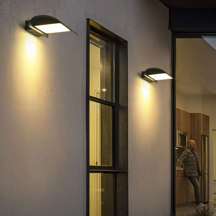 Durable Waterproof Outdoor Wall Light, Minimalist Design, Rustproof, Excellent Heat Dissipation, Ideal for Nighttime Illumination and Relaxing Atmosphere-ErisView-20