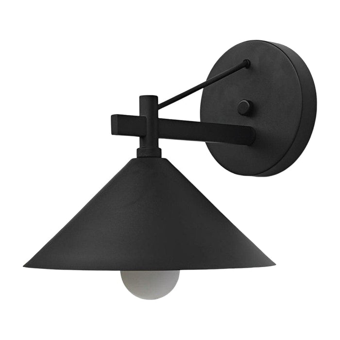 Durable Waterproof and Rustproof Outdoor Wall Light with Tapered Metal Design and Cone Shape Lampshade for Stylish Exterior Lighting-ErisView-5