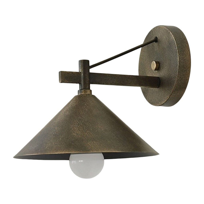 Durable Waterproof and Rustproof Outdoor Wall Light with Tapered Metal Design and Cone Shape Lampshade for Stylish Exterior Lighting-ErisView-6