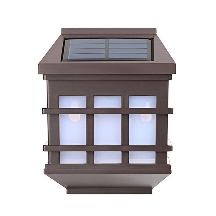 Easy-to-Install Solar Outdoor Wall Light with Intelligent Light Control, Waterproof ABS Material, High Brightness LED, and Fast Charging Solar Panel-ErisView-11