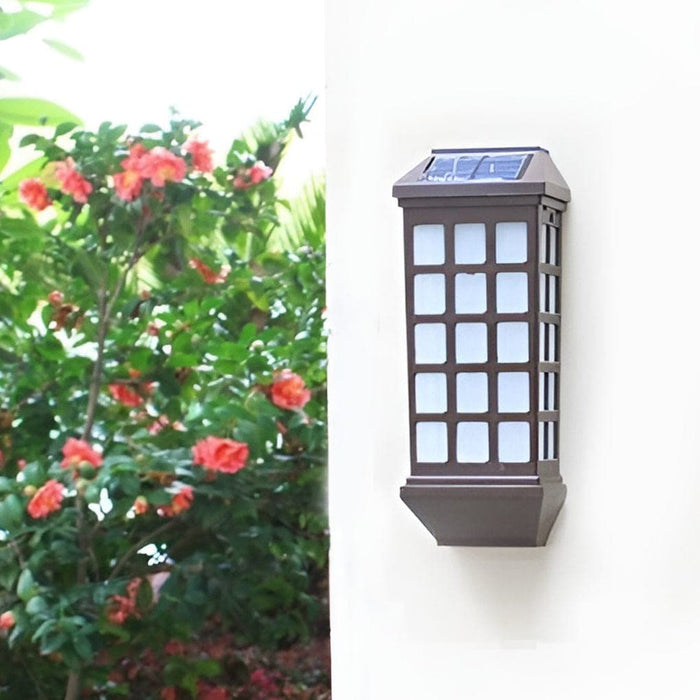 Easy-to-Install Solar Outdoor Wall Light with Intelligent Light Control, Waterproof ABS Material, High Brightness LED, and Fast Charging Solar Panel-ErisView-7