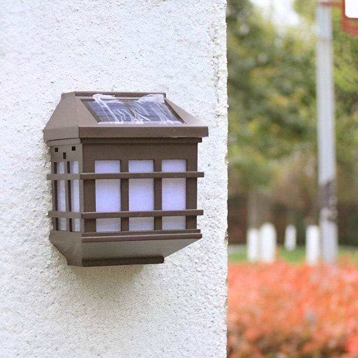 Easy-to-Install Solar Outdoor Wall Light with Intelligent Light Control, Waterproof ABS Material, High Brightness LED, and Fast Charging Solar Panel-ErisView-8