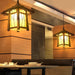 Eco-Friendly Bamboo Outdoor Lights, Hand-Woven Waterproof Pathway and Pendant Lighting for Gardens, Villas, and Restaurants-ErisView-4