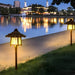 Eco-Friendly Bamboo Outdoor Lights, Hand-Woven Waterproof Pathway and Pendant Lighting for Gardens, Villas, and Restaurants-ErisView-19