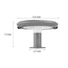 Eco-Friendly Dual Motion Sensor Solar Pillar Lights, Durable Aluminum, Sleek Gray Finish for Gardens, Lawns, and Community Areas-ErisView-6