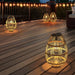 Eco-Friendly Solar Garden Light with Renewable Wood & Rattan, Waterproof LED Lantern, High-Efficiency Solar Panel, Portable & Durable for Outdoor Use-ErisView-2