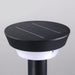 Elegant Black Aluminum Outdoor Path Light with IP65 Waterproof Rating, Two Installation Options, and Solar Charging Capability-ErisView-10