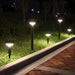 Elegant Black Aluminum Outdoor Path Light with IP65 Waterproof Rating, Two Installation Options, and Solar Charging Capability-ErisView-7