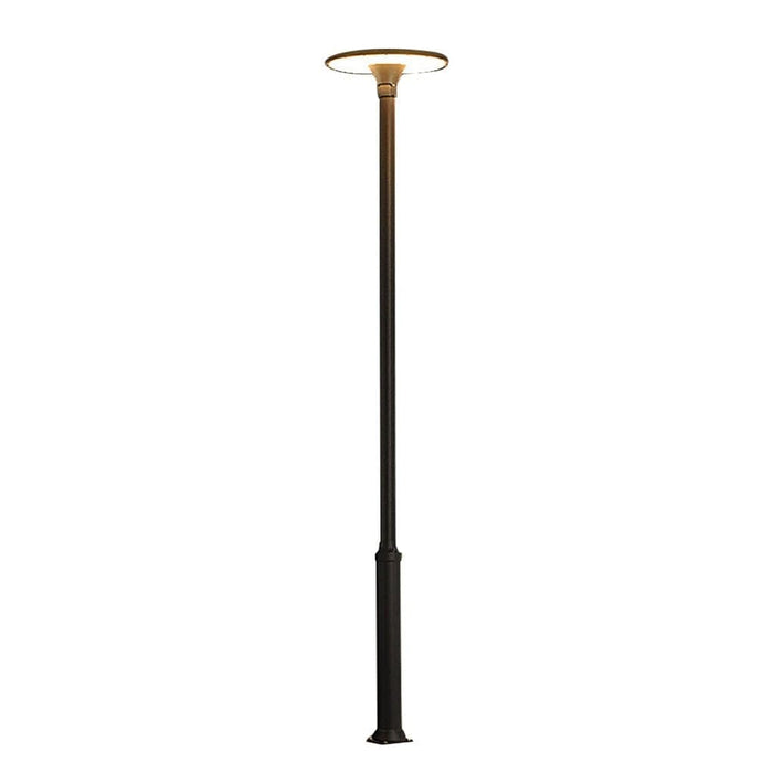 Elegant Die-Cast Aluminum Garden Lamp Post with Waterproof Silicone Seals, Heat Sink, and Bright Steady Light for Outdoor Pathways-ErisView-8