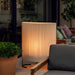 "Elegant and Durable Novelty Floor Lamp, Available in 42" and 31" Sizes, Perfect for Indoor and Outdoor Use with Anti-UVA Fabric and Zinc Treatment"-ErisView-11