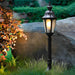 Elegant European Style Aluminum Lawn Lamp, Waterproof, Rust Proof, High Temperature Resistant with Glass Lampshade for Garden, Lawn, and Park-ErisView-9