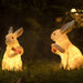 Elegant Hand-Carved Resin Rabbit Lawn Lamp with E27 Bulb, Durable, Waterproof Outdoor Light for a Natural and Exquisite Garden Ambiance-ErisView-12