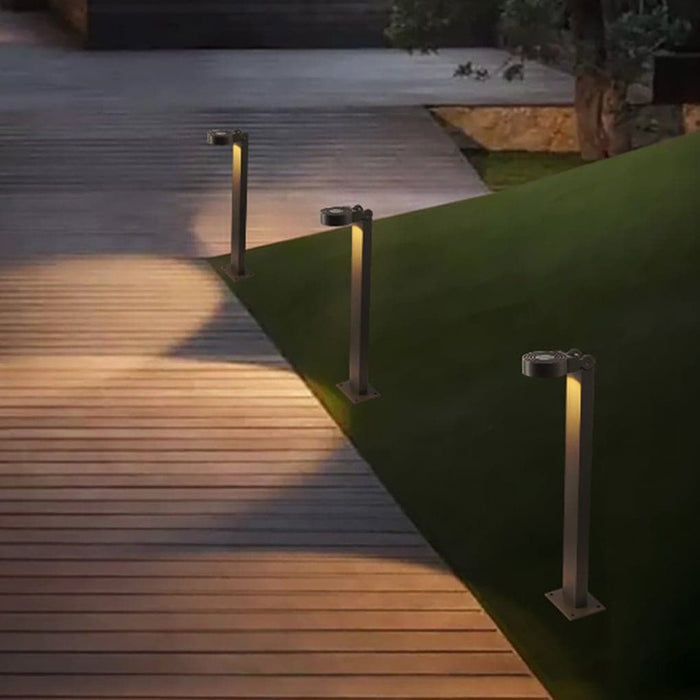 Elegant High Transmittance Garden Lights, Warm Decorative Pathway Lighting for Porch, Patio, and Landscape, Durable and Stylish Outdoor Lamp-ErisView-8