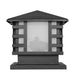 Elegant Iron Outdoor Light with High Transmittance Shade for Garden, Patio, Walkway, Porch, Stylish and Secure Pathway Lighting Solution-ErisView-16