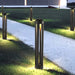 Elegant Modern Industrial Outdoor Lawn Lamp with Thickened Glass Panel for Patios, Gardens, Entrances, and Walkways, Stylish and Durable Lighting-ErisView-1