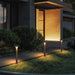 Elegant Outdoor Lamp with High-Brightness LED, Reflector, and Thickened Glass Shade for Garden Pathway, Durable, Energy-Saving, and Beautiful Design-ErisView-17