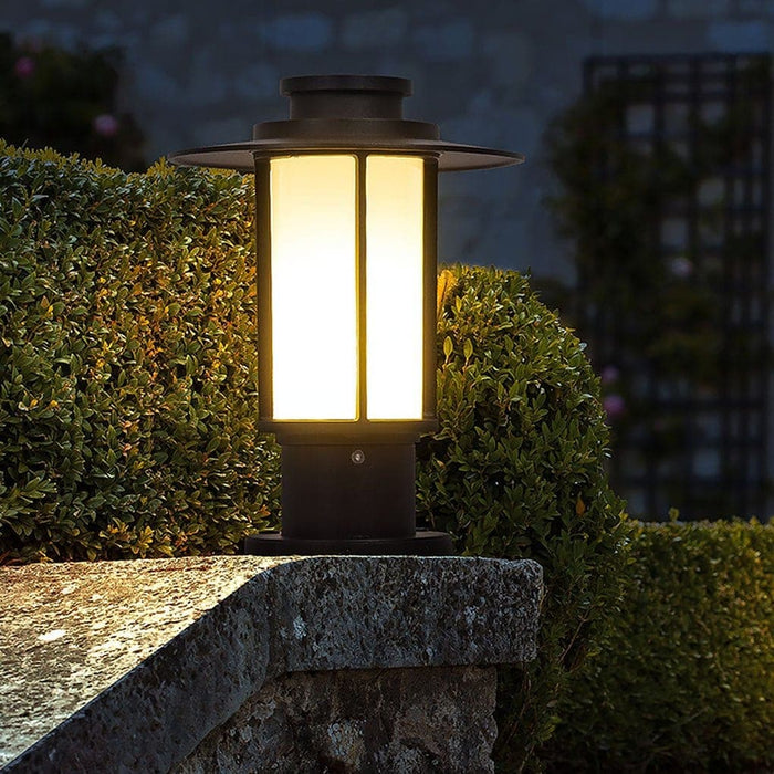 Elegant Retro Design Outdoor Path Light with Waterproof Die-Cast Aluminum Body, E27 Ceramic Lamp Head, and Easy Installation for Patios and Gardens-ErisView-14