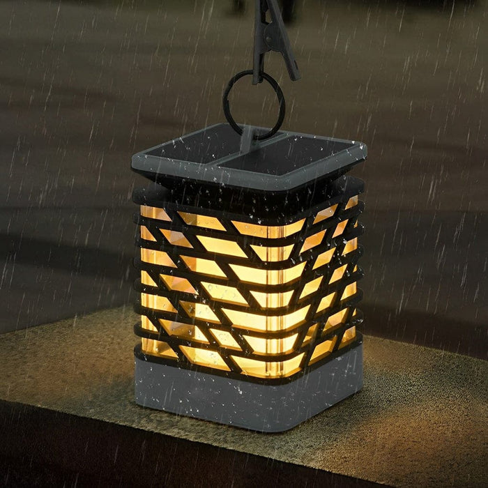 Elegant Solar Outdoor Lanterns, Waterproof, Rustproof, and Automatic, Perfect for Porch, Patio, Tabletop, and Holiday Decor, Two Stylish Designs-ErisView-3