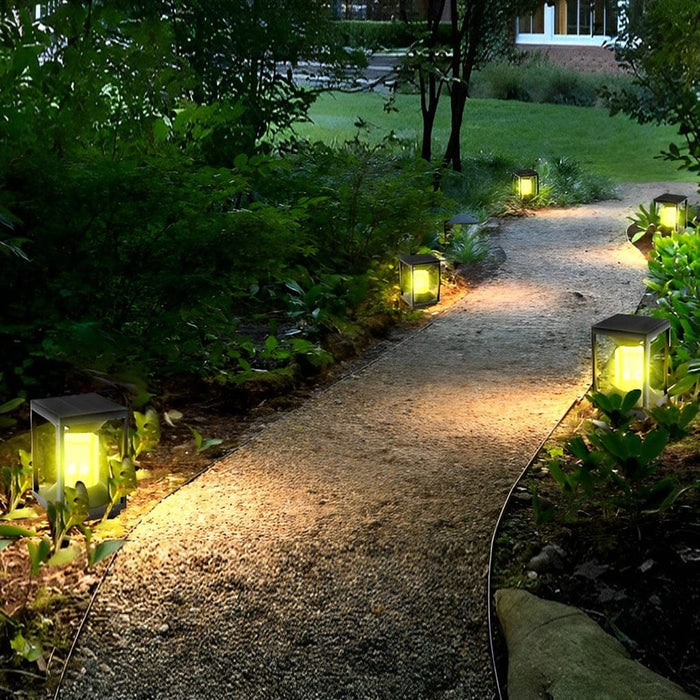 Elegant Solar Pathway Light for Outdoor Spaces, High-Efficiency Solar Panel, Warm Lighting, Ideal for Garden, Patio, Porch, and Pathways-ErisView-8