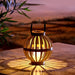 Elegant Solar-Powered Outdoor Lantern with IP65 Waterproof Rating, Imitation Rattan Design, and Portable Handle for Garden and Patio Lighting-ErisView-1